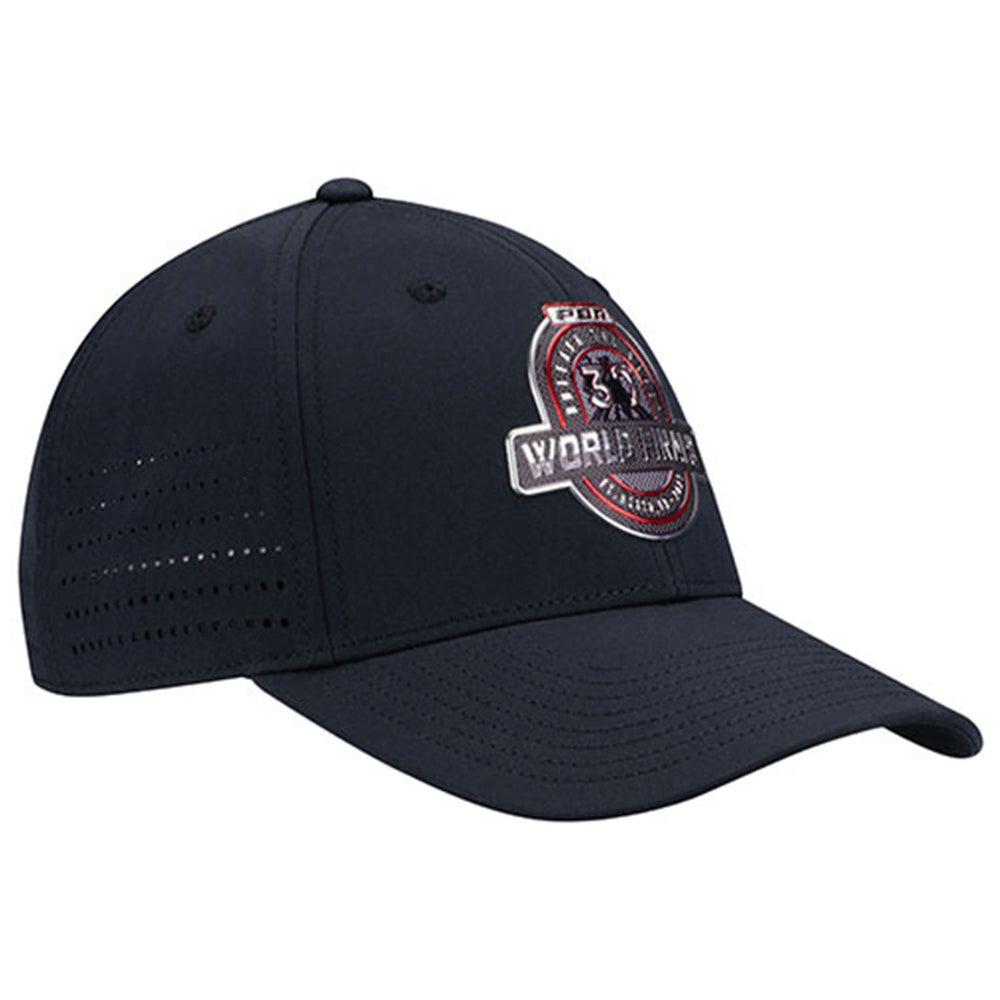 2023 PBR World Finals Black Performance Hat in Black - Angled Right Side View