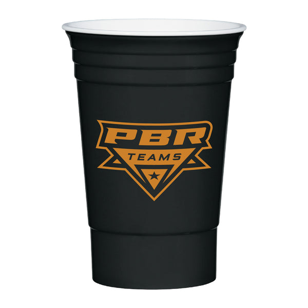 Texas Rattlers Party Cup with Lid, Back View