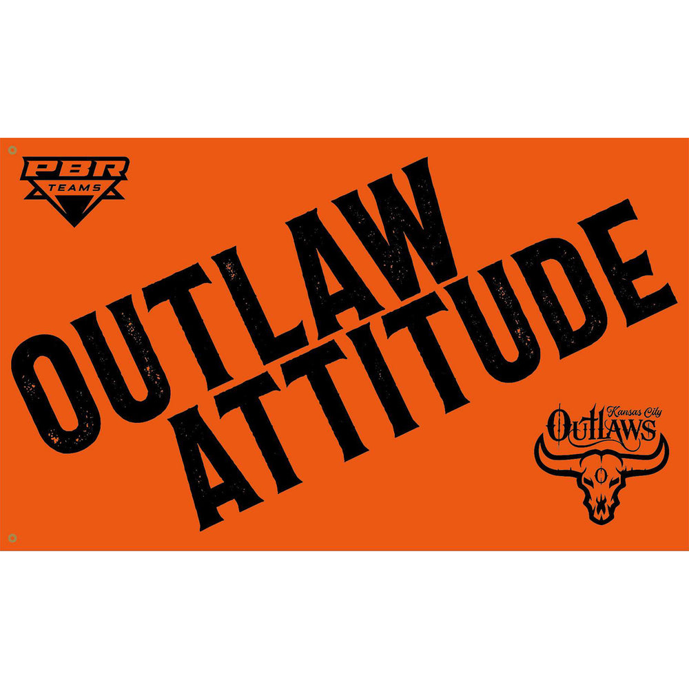 Kansas City Outlaws 3' x 5' Team Flag