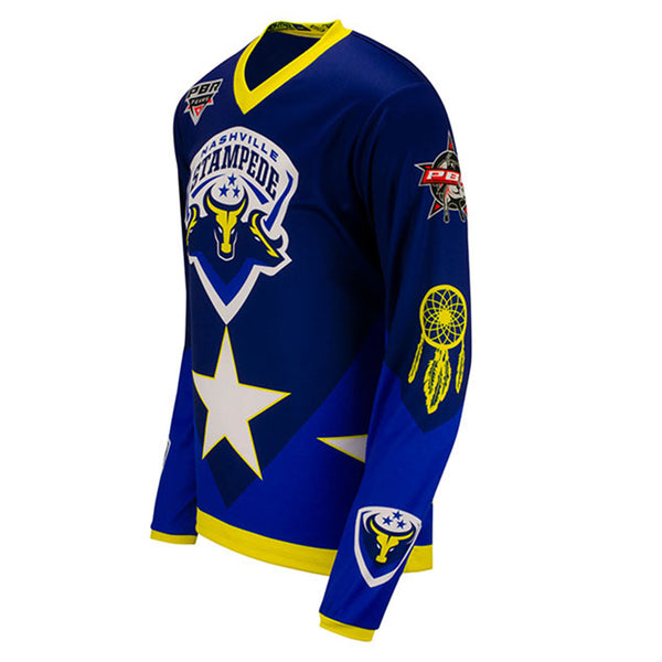 Nashville Stampede Jersey - Angled Left Side View
