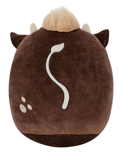 Brown Bull Plush - Back View