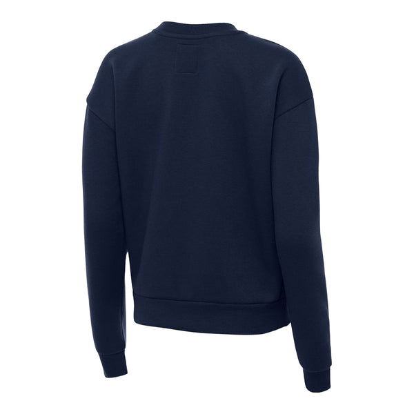 Ladies New York Mavericks Victory Crewneck Sweatshirt - Back View