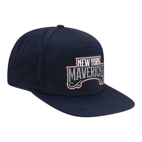 New York Mavericks Performance Hat - Angled Right Side View