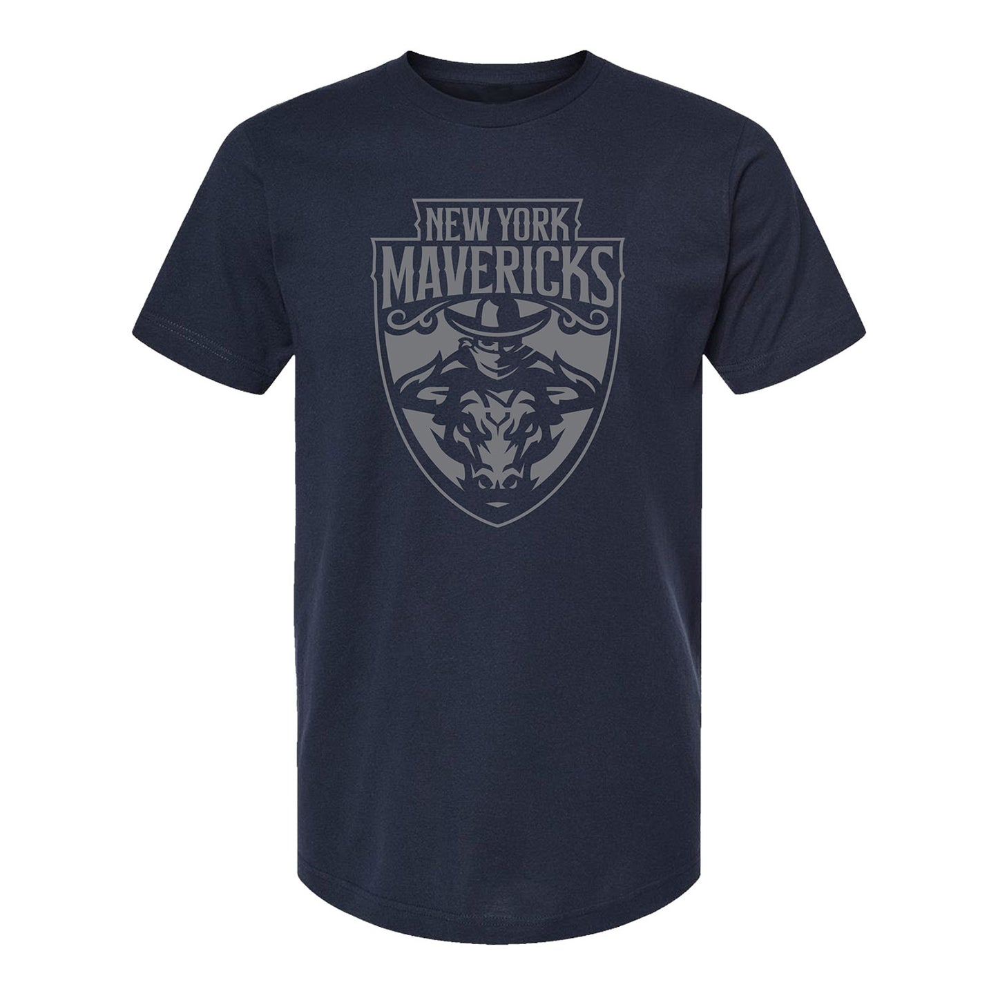Youth New York Mavericks Logo T-Shirt - Navy