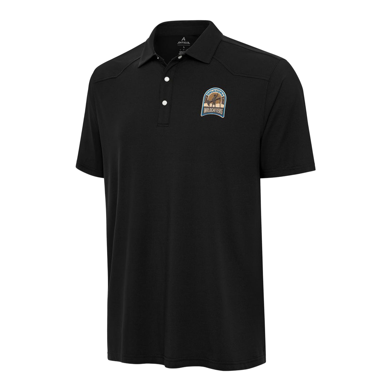Oklahoma Wildcatters Western Polo - Front View
