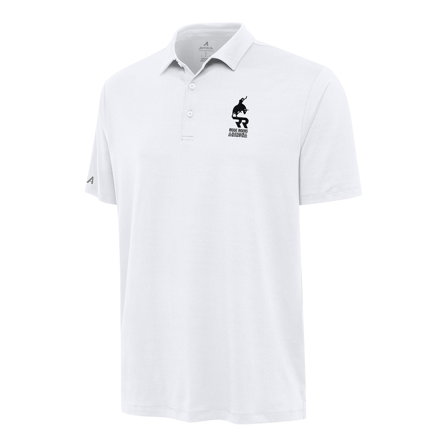 PBR x Antigua Arizona Ridge Riders Reprocess Polo - White