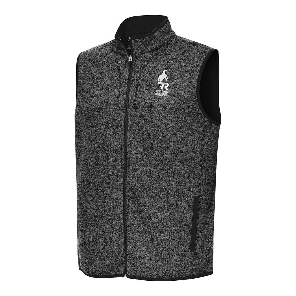 PBR x Antigua Arizona Ridge Riders Fortune Vest - Black Heather