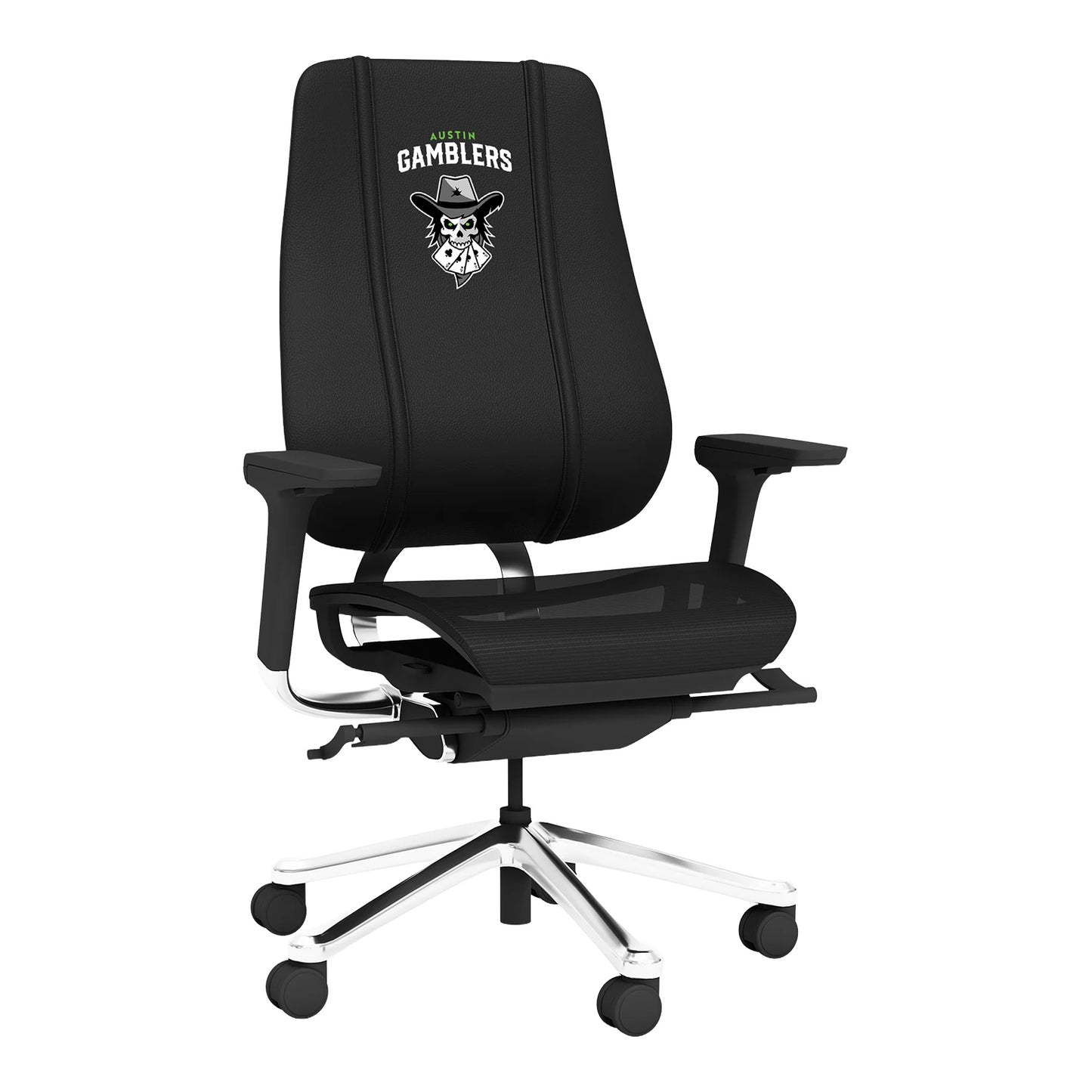 Austin Gamblers Phantom X Mesh Chair - Angled Front Right View