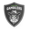 Austin Gamblers 3D Foam Chain -Silver