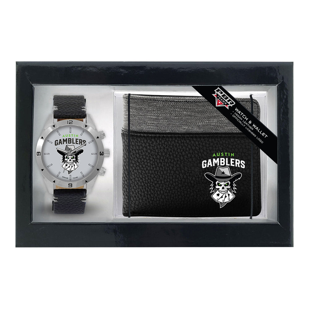 Austin Gamblers Watch and Wallet Set