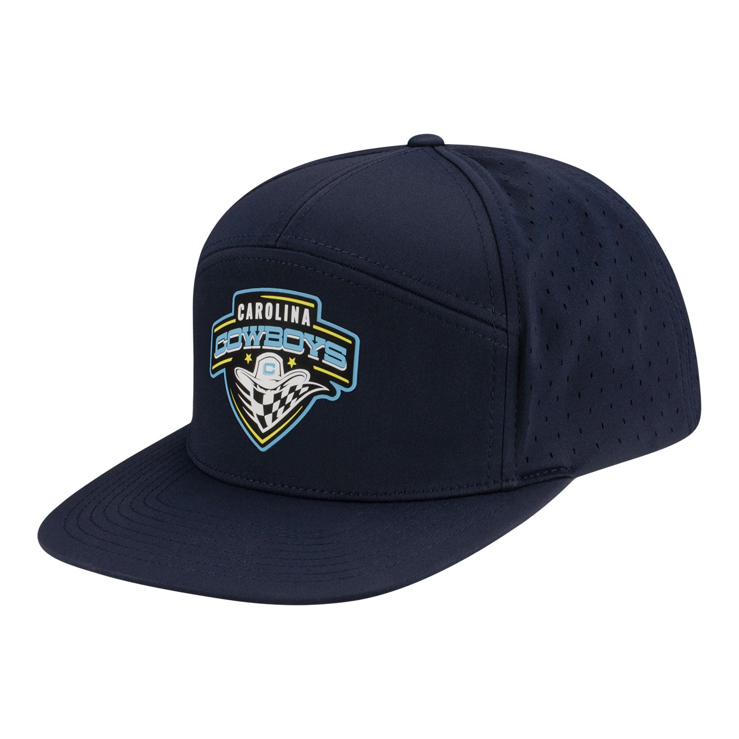 Carolina Cowboys Performance Hat - Angled Left Side View