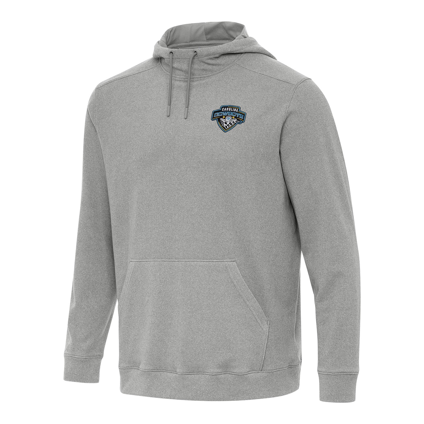 PBR x Antigua Carolina Cowboys Cloud Pullover Hoodie - Grey Heather