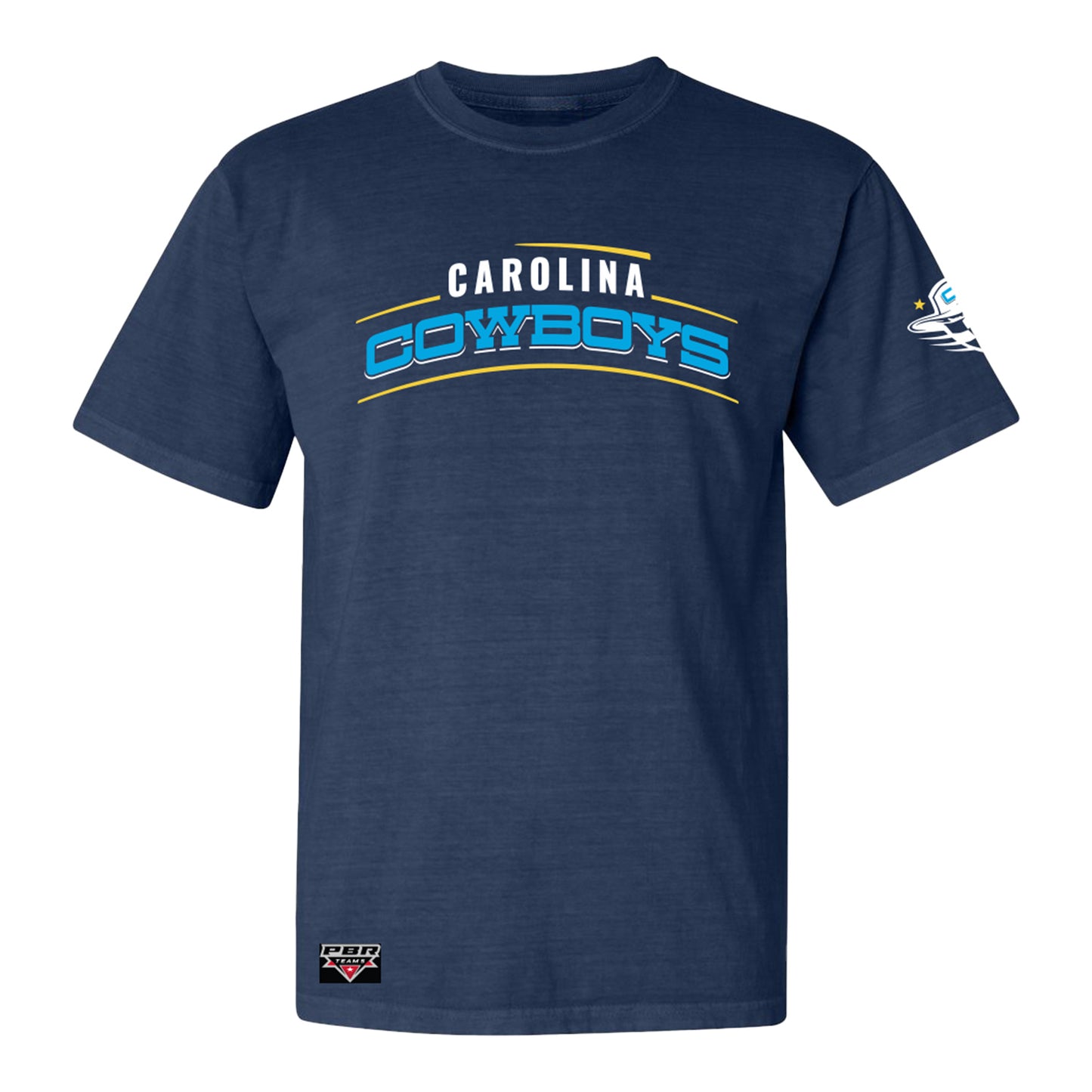Carolina Cowboys Icon T-Shirt in Midnight - Front View