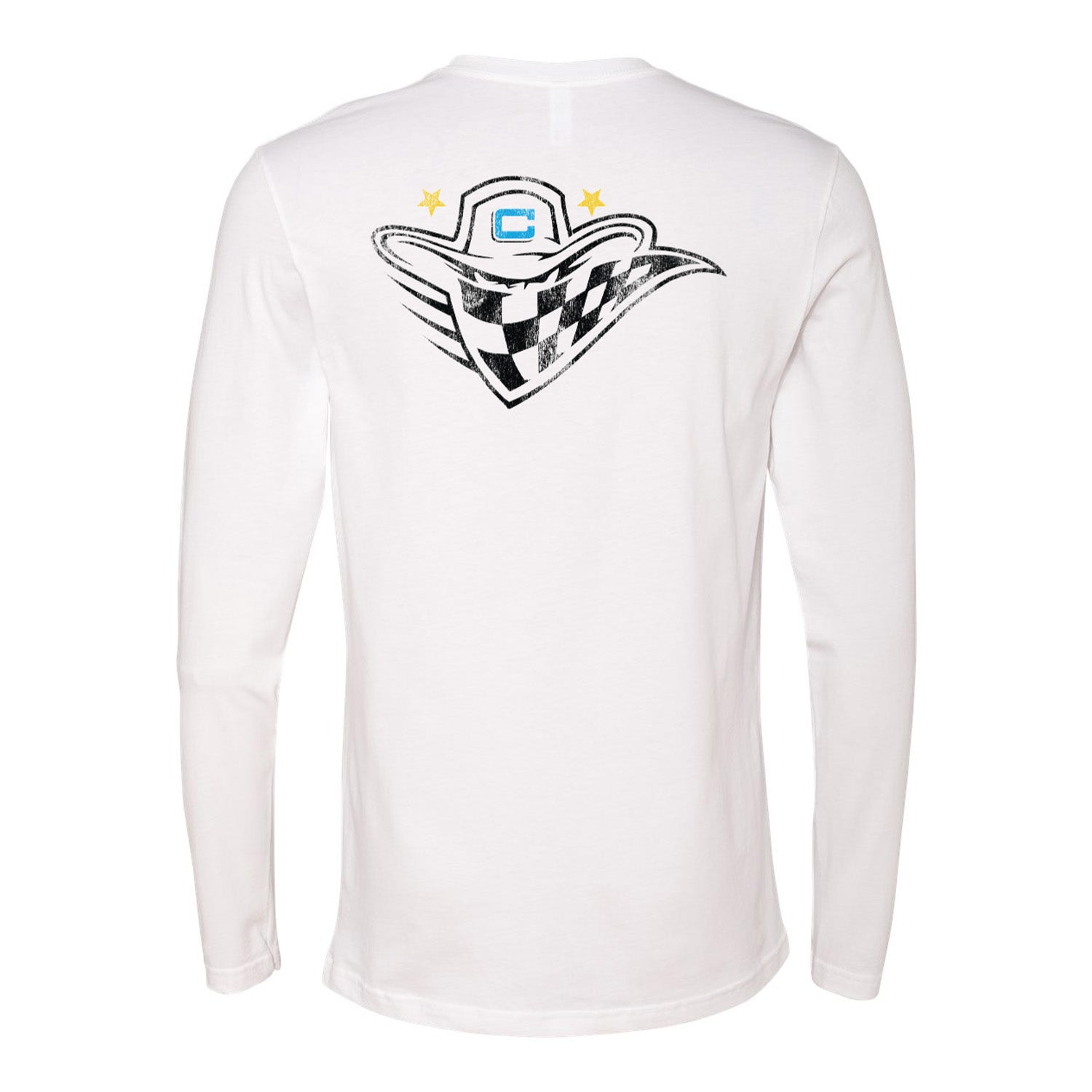 Carolina Cowboys Long Sleeve Shirt - Back View