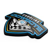 Carolina Cowboys 3D Foam Fan Chain Teal - Pendant