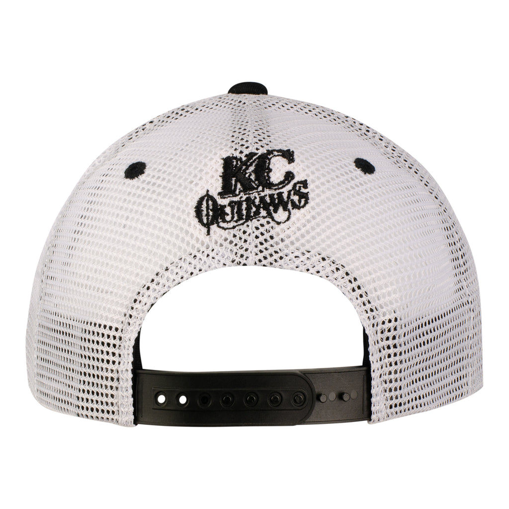 HAT - Black Dad Hat White KC