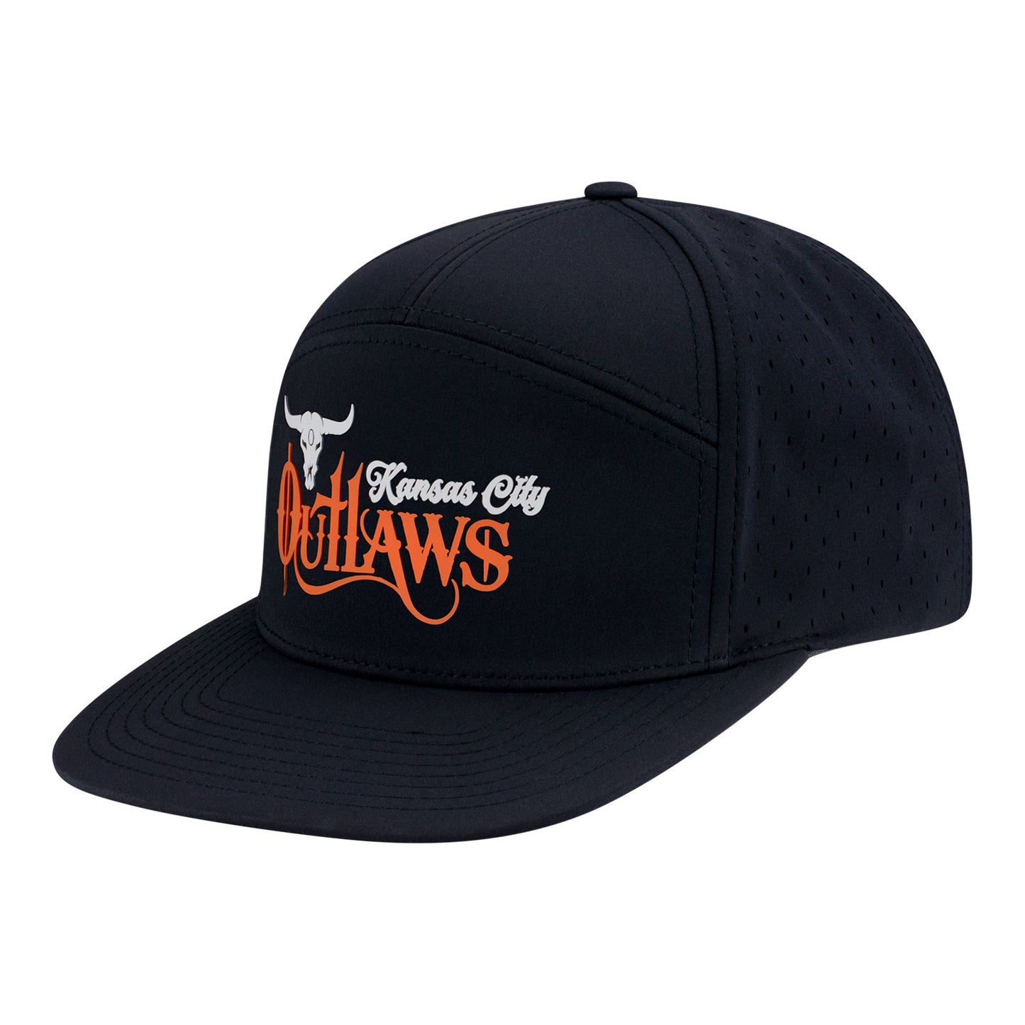 Kansas City Outlaws Performance Hat - Angled Left Side View