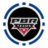 PBR Nashville Stampede Ball Marker - PBR Teams Logo Back View