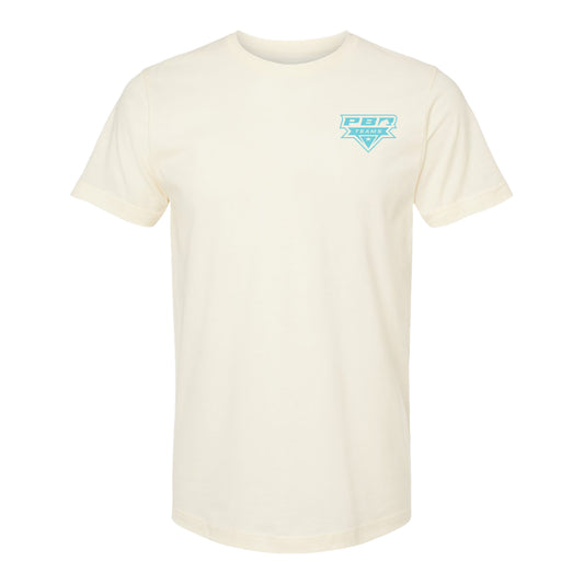 PBR Teams Nashville Take The Ride Guitar T-Shirt - Natural