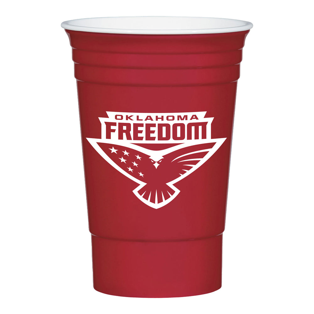 Oklahoma Freedom Party Cup with Lid