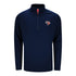 Oklahoma Freedom Performance Quarter-Zip in Navy - Front View