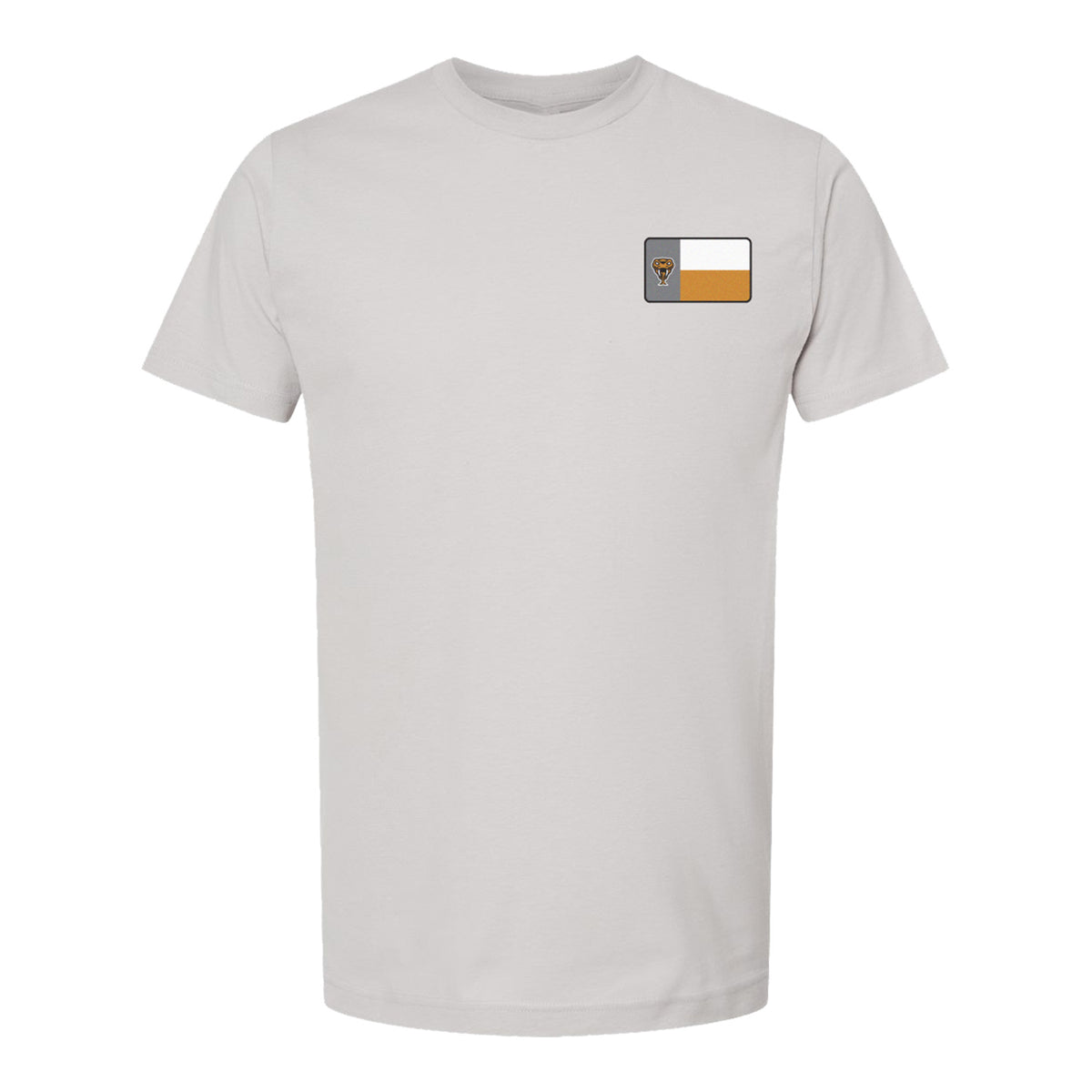 PBR Texas Rattlers Fangs T-Shirt - Silver