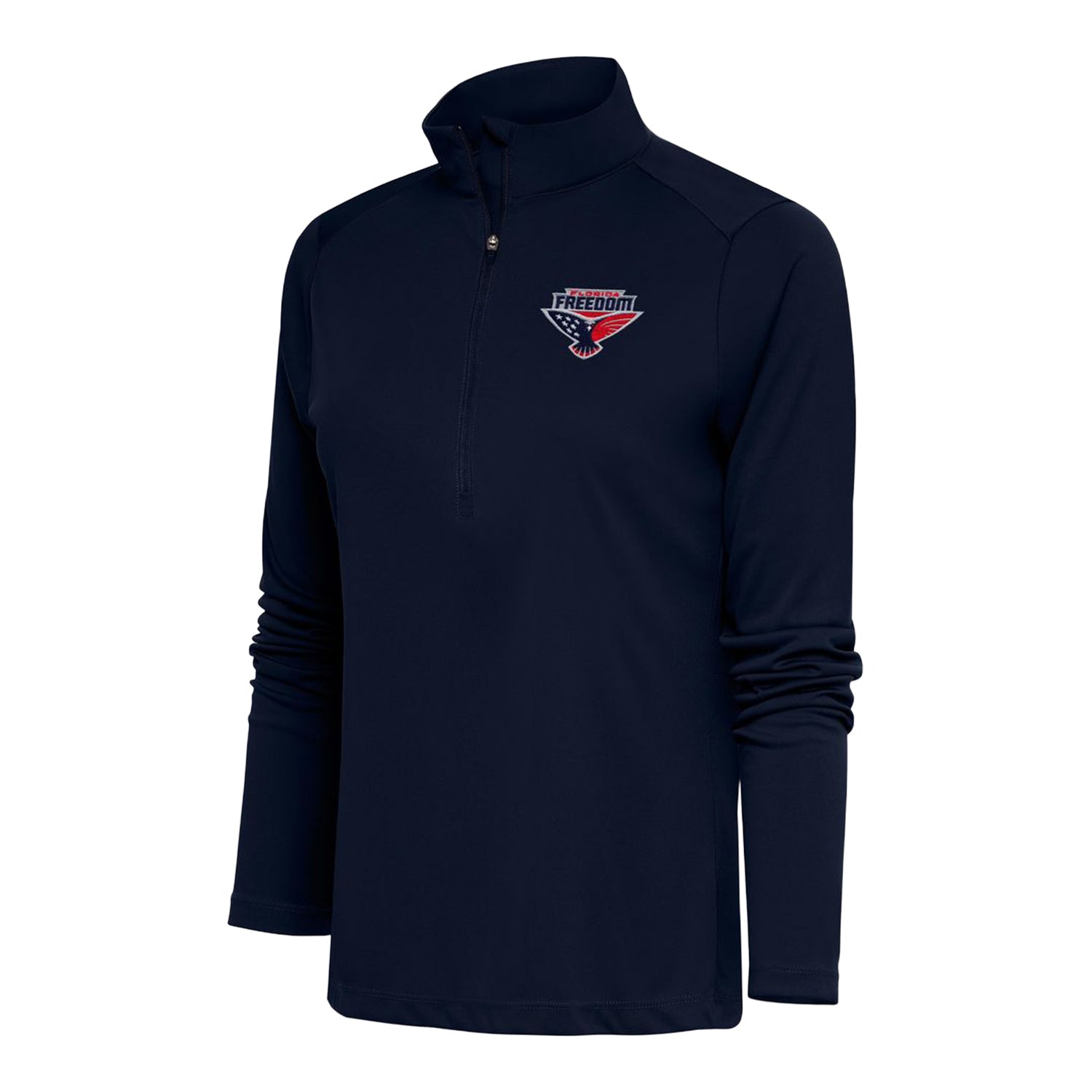 Ladies Florida Freedom Tribute 1/4 Zip - Front View