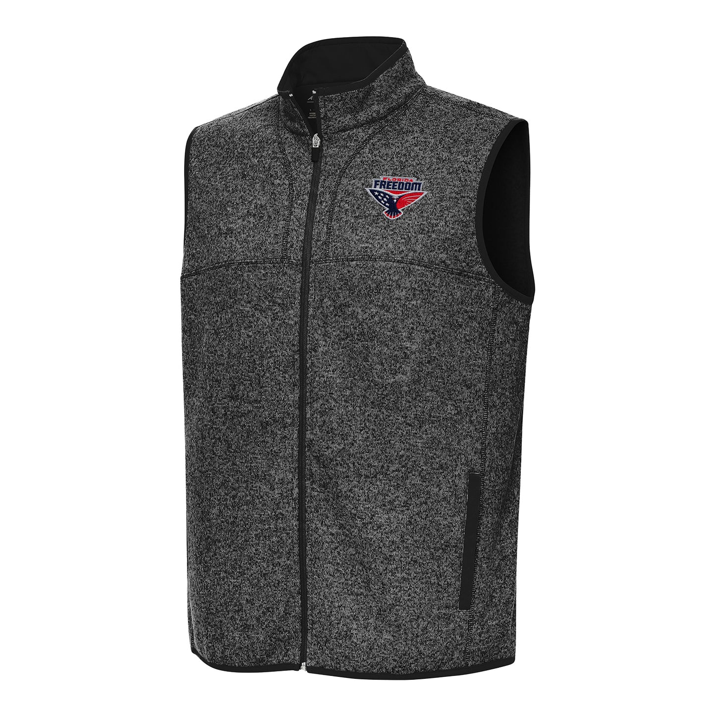 PBR x Antigua Florida Freedom Fortune Vest - Black Heather