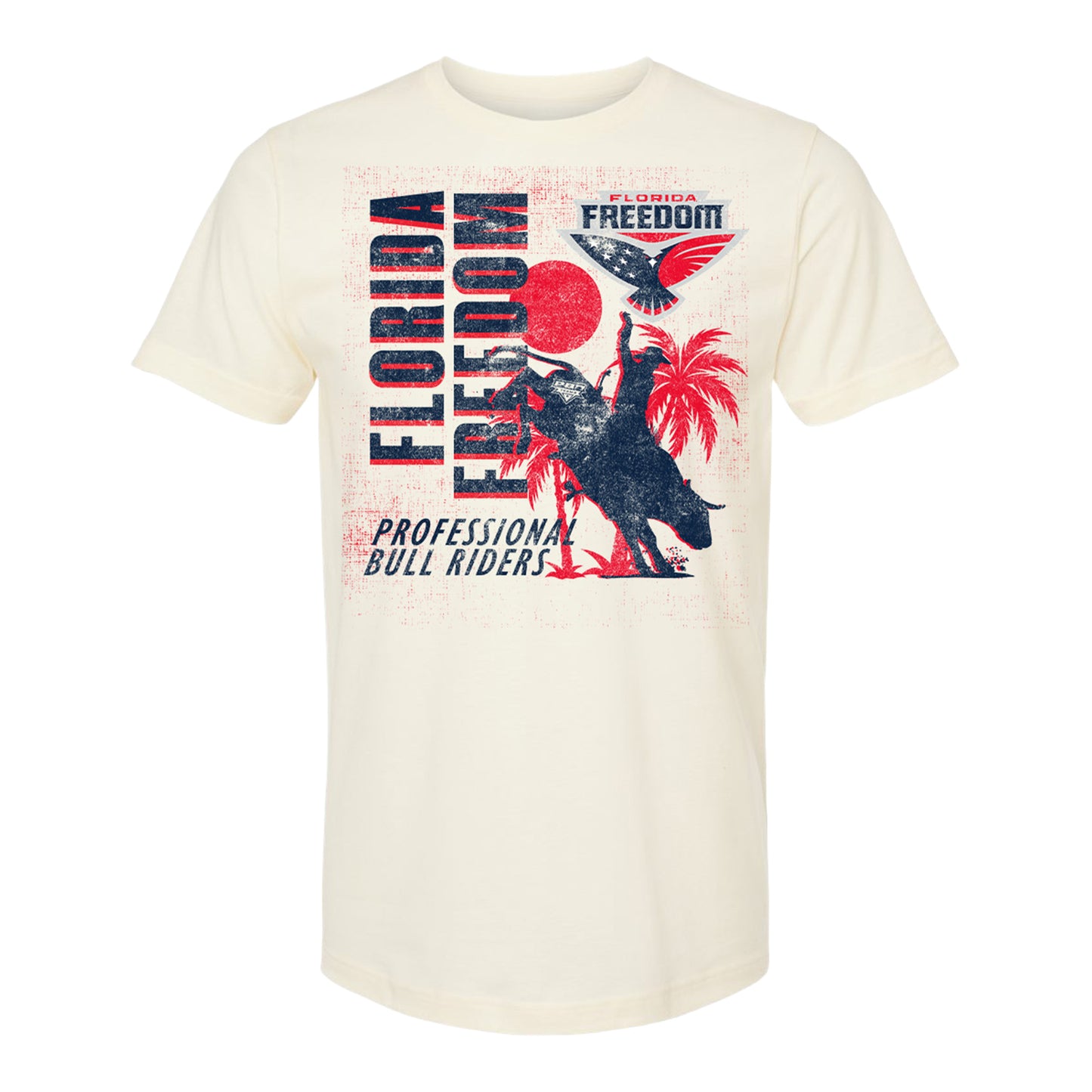 PBR Florida Freedom Silhouette T-Shirt - Natural