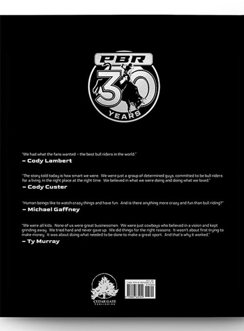 PBR: Celebrating 30 Years in Black - Back Cover View