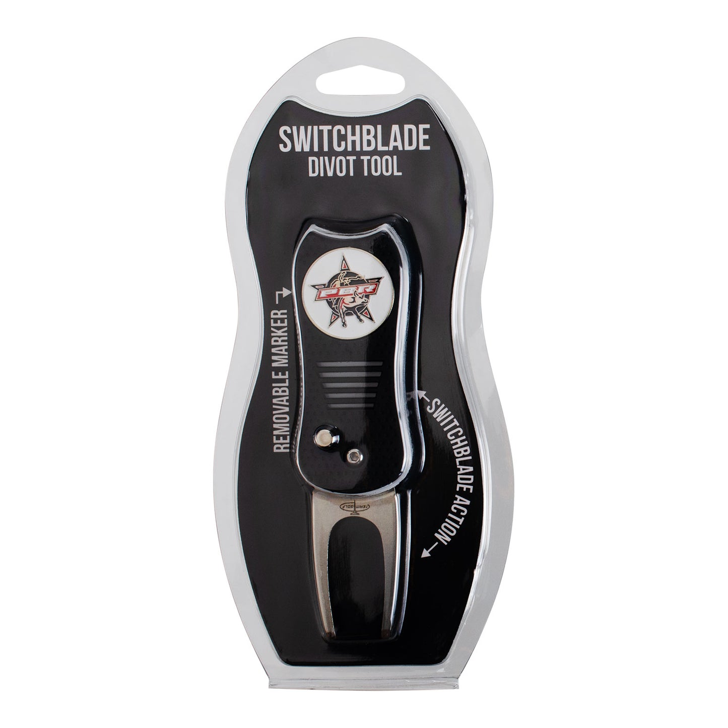PBR Switchblade Divot Tool - Closed View Back Side