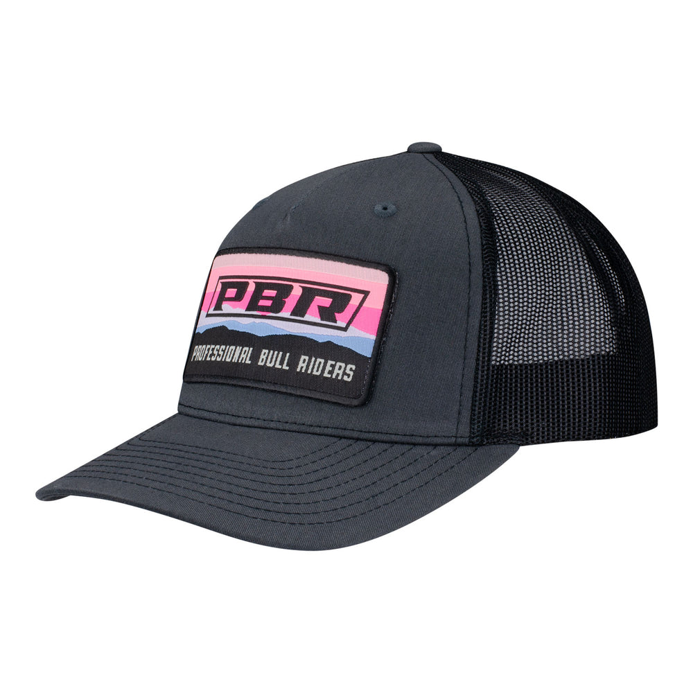 PBR Neon Sunset Woven Patch Snapback
