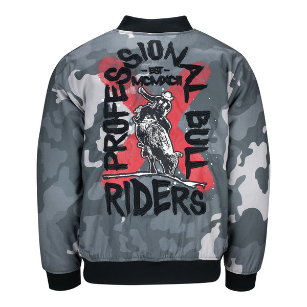 PBR Camo Bomber Jacket - Back View