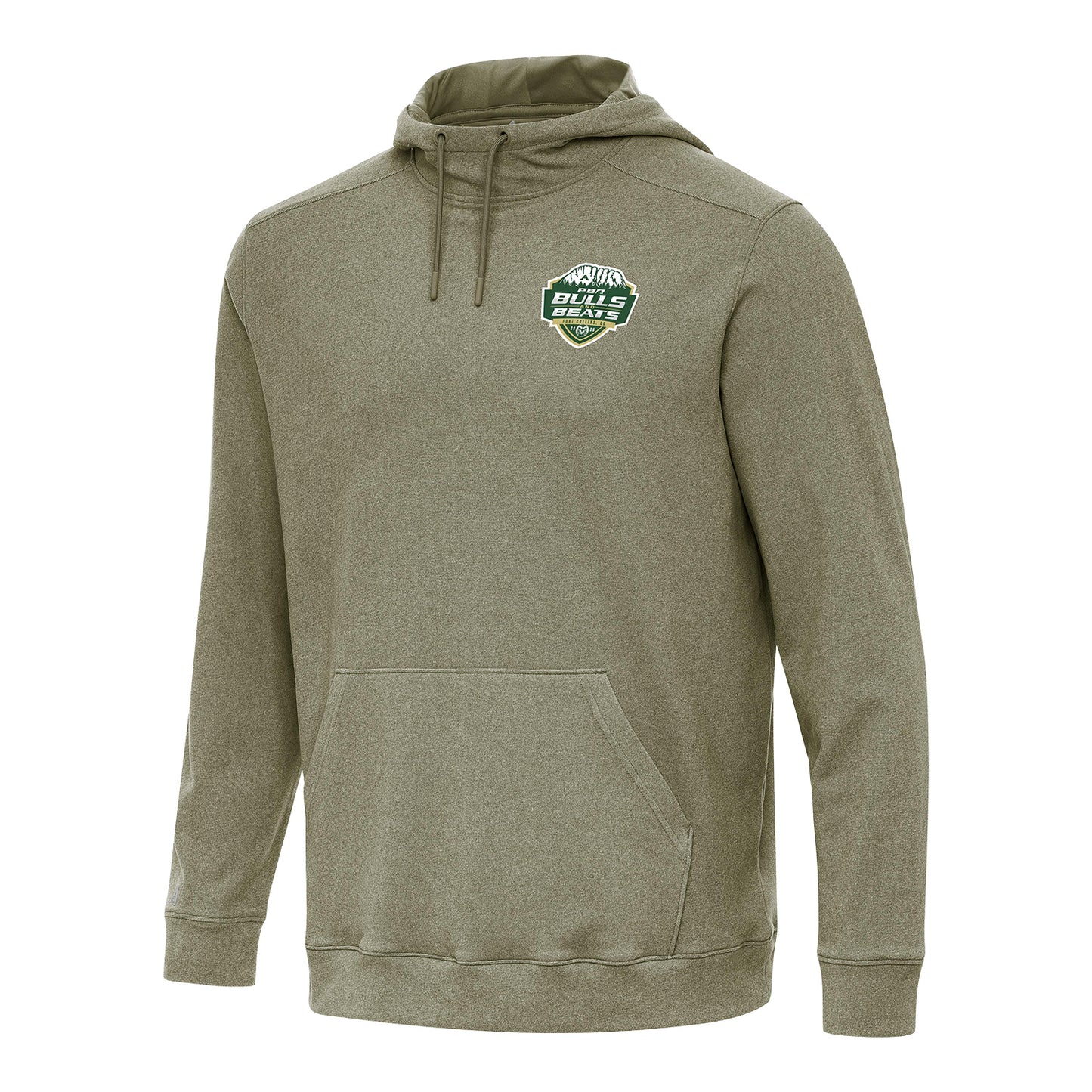 PBR X Antigua CSU Bulls & Beats 2026 Cloud Pullover Hoodie - Burnt Olive