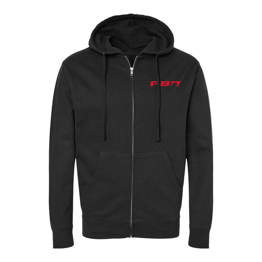 PBR Established 1992 Patriotic Full-Zip Jacket - Black