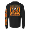 PBR Fire & Flames Long Sleeve T-Shirt - Back View