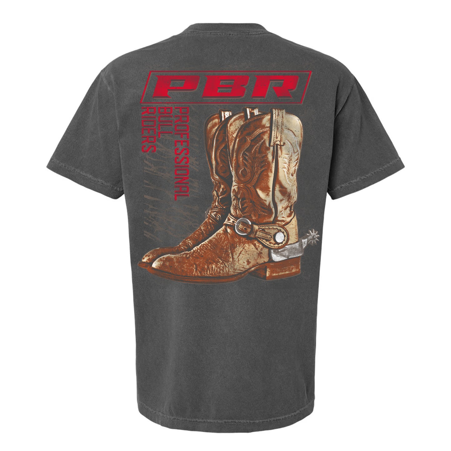 PBR Buckin Tough T-Shirt - Back View