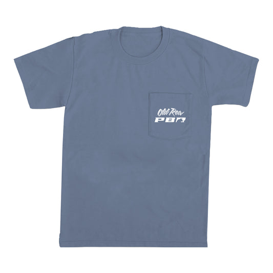 PBR x Old Row Skeleton Rodeo T-Shirt - Denim