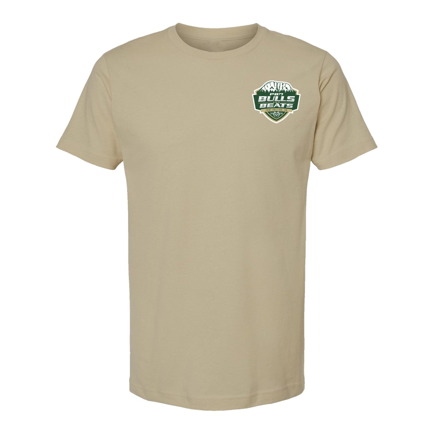 PBR CSU Bulls & Beats Event T-Shirt - Sand