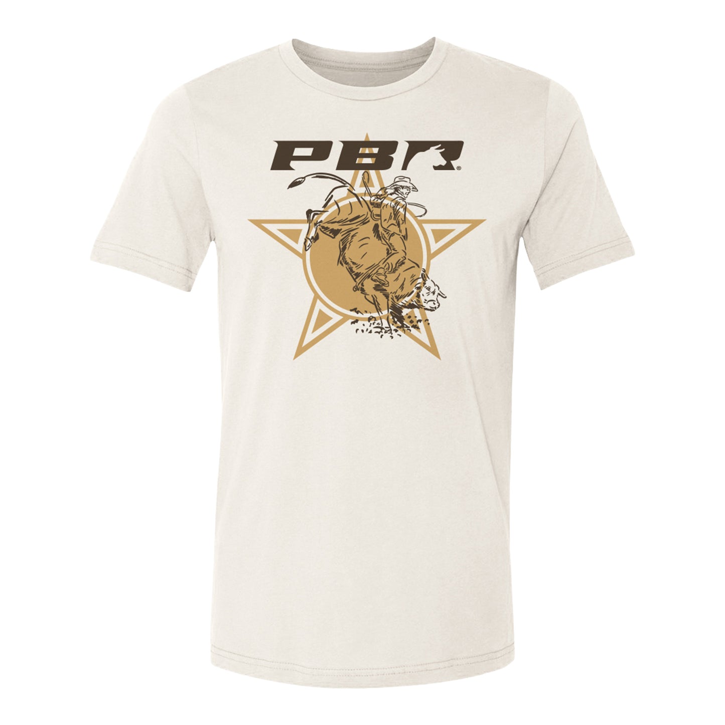 PBR Star Icon T-Shirt - Ivory