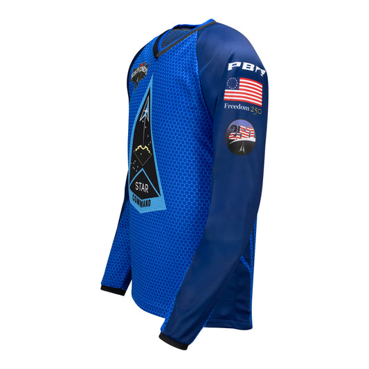 PBR Space Cowboys STARCOM Jersey - Blue