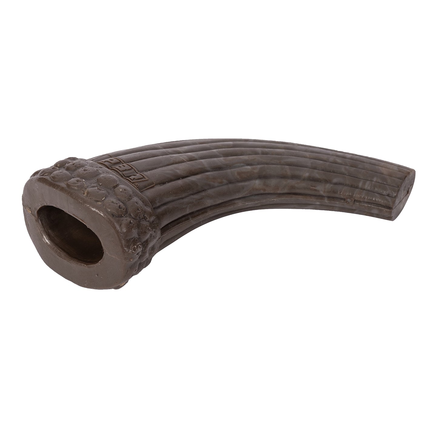 PBR Small Chew and Treat Bull Horn - Side Flat View