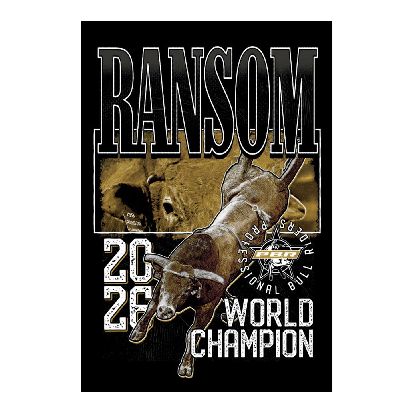 Ransom 2026 World Champion Fridge Magnet
