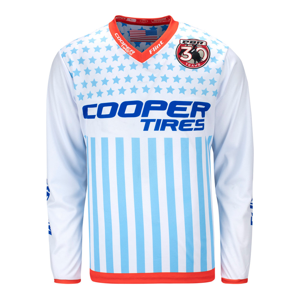 PBR Cooper Tires Flag Long Sleeve Jersey