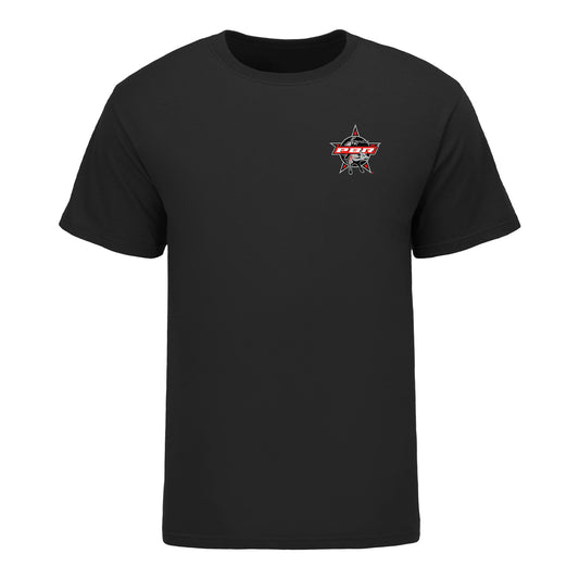 PBR Albany Velocity Tour City T-Shirt - Black - Front View