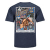 PBR Louisville 2024 UTB City T-Shirt in Blue - Back View
