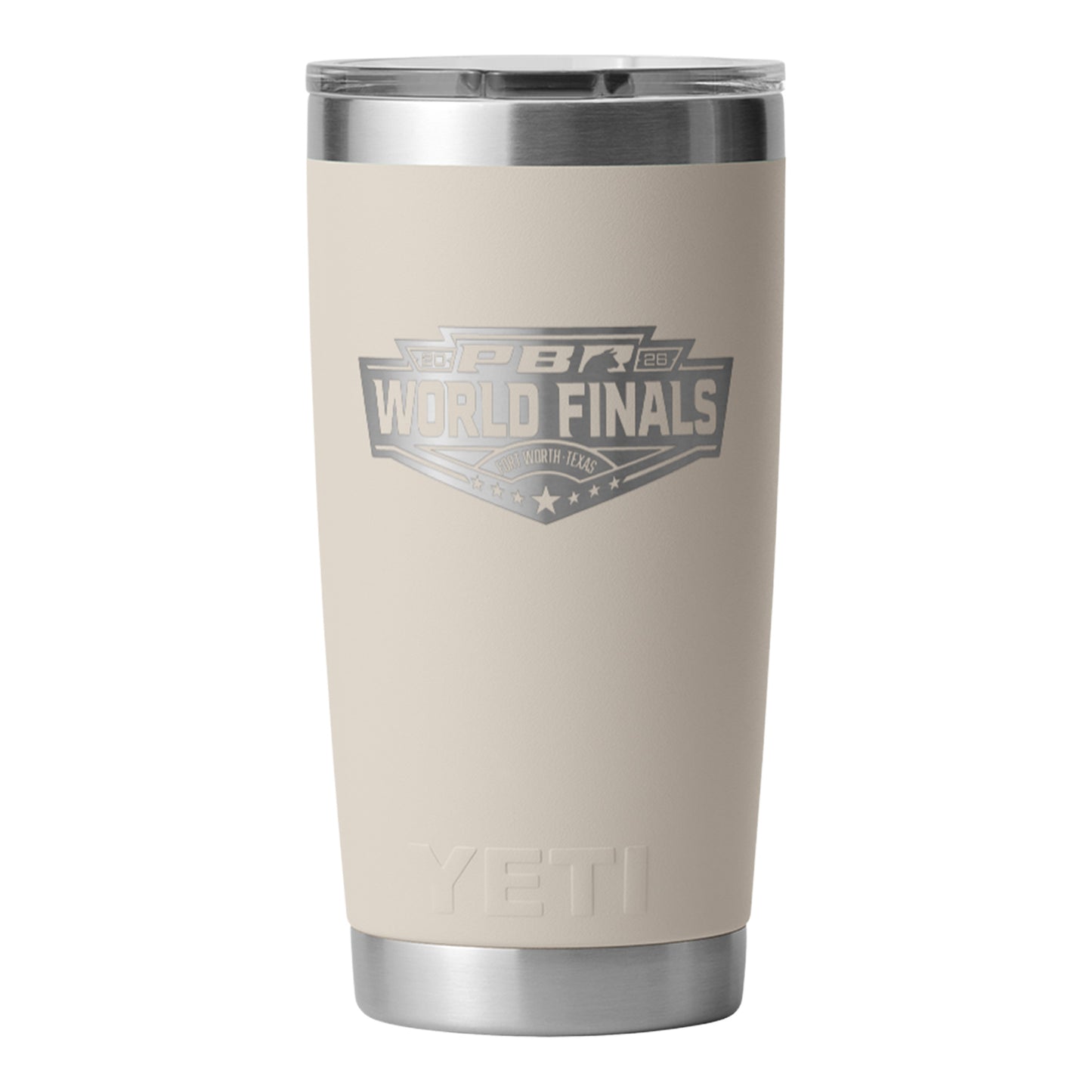 PBR 2026 World Finals 20 oz YETI® Rambler - Cape Taupe