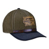 2024 PBR World Finals Limited Edition Leather Patch Hat in Brown - Angled Right Side View