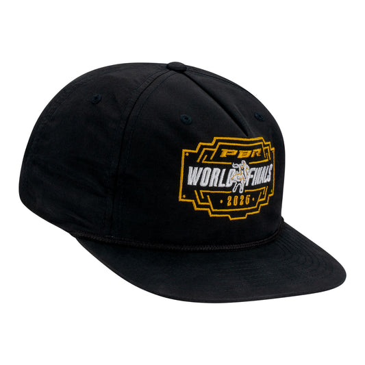 PBR World Finals 2025 Logo Rope Hat - Angled Right Side View