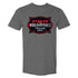 2024 PBR World Finals Distressed Logo T-Shirt in Grey - Front View